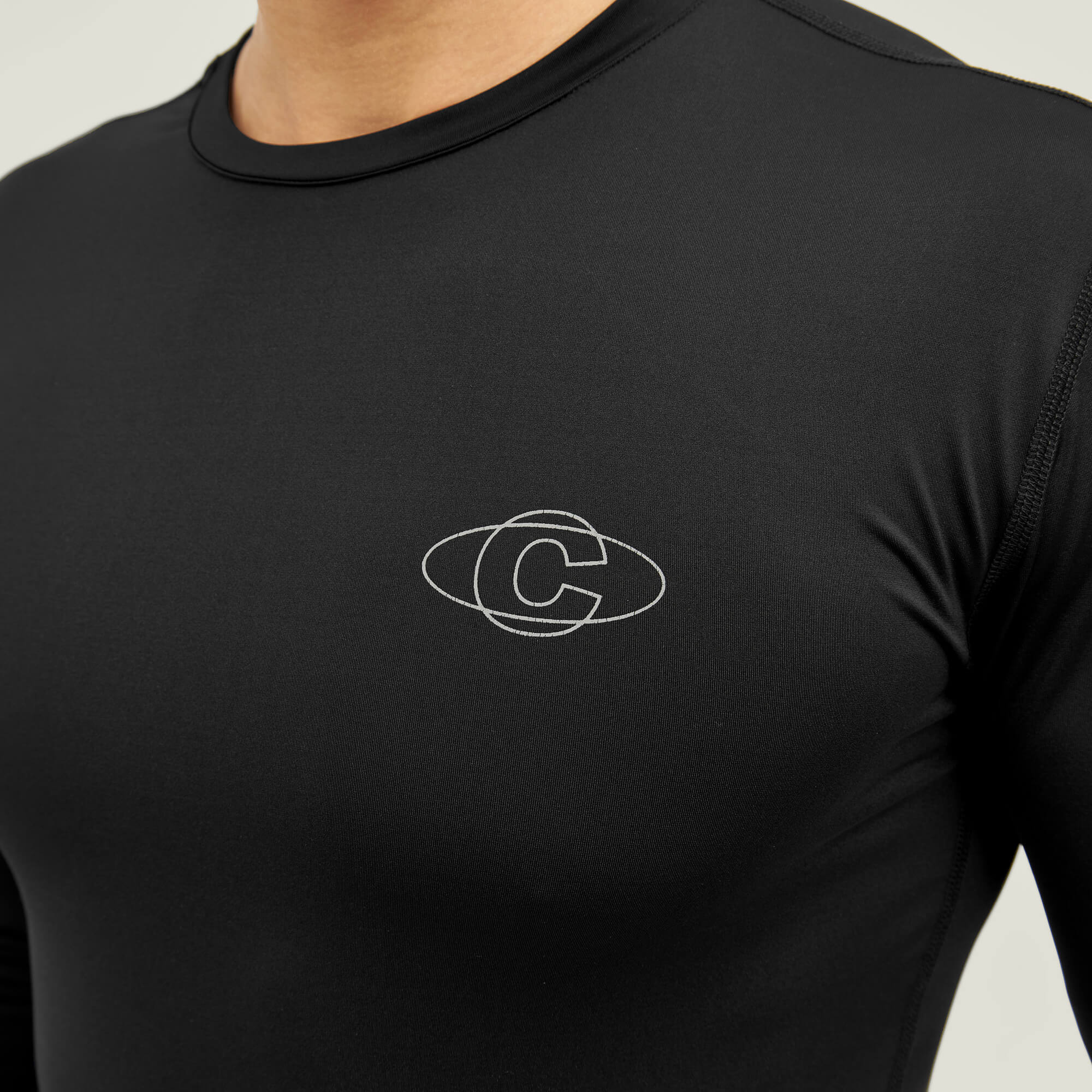 Oncourt LS Layer T-shirt - Zwart