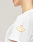 Oncourt Crop WPC T-Shirt - White
