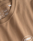 Relaxed Heavy Offcourt T-Shirt - Brown