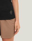 Active Rib Tank Top - Black
