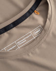 Oncourt Airy Logo T-Shirt - Walnut