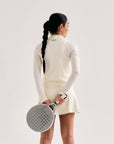 Active Cuera Zip Cardigan - Off White