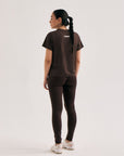 Oncourt Slit Top SS - Dark Brown