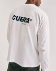 Offcourt Logo Long Sleeve - Off White w. Black