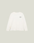 Offcourt Logo Long Sleeve - Off White w. Black