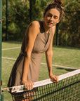 Oncourt Globe Kjole - Brun