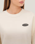 Relaxed Offcourt Crew P - Off White
