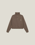 Offcourt Cuera Half Zip Sweat - Walnut