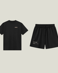 Oncourt Shorts & Light Weight T-Shirt Black Bundle