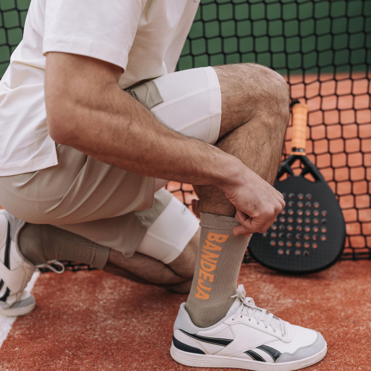 2-pack Padel Crew Socks Sand – Cuera
