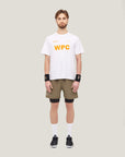 Mens Active Globe Shorts - Walnut