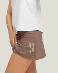 Oncourt Crop T-Shirt w. Skirt