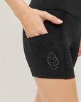 Active Korte Panty - Zwart