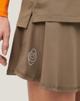 Oncourt Skirt 2-in-1 - Walnut
