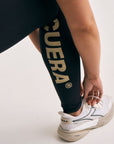 Active Logo Tights Long - Black