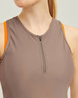 Oncourt Globe Kjole - Brun