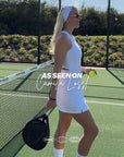 Oncourt White Dress w. Bandeja Socks
