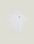 Oncourt Team T-Shirt - White With Green