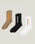 3 x 2-pack Padel Crew Socks Bundle