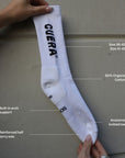 2-pack Cuera Padel Socks - White/Navy