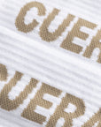 2-pack Cuera Padel Socks - White/Walnut