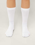 2-pack Bandeja Padel Socks - White/Orange