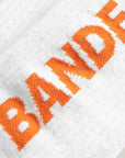 2-pack Bandeja Padel Socks - White/Orange