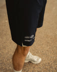 Mens Active Globe Shorts - Navy