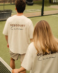 Offcourt Cuera T-Shirt ss - Off White w. Black