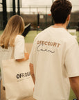 Offcourt Cuera T-Shirt ss - Off White w. Black