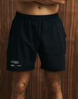 Mens Active Globe Shorts - Navy