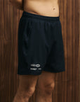 Mens Active Globe Shorts - Navy