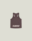 Oncourt Cuera Airy Tank Top - Dark Brown