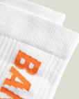4-Padel Crew Socks - White