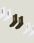 Cuera 6-pack Cuera Socks, flat lay front view