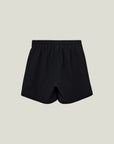 Cuera Oncourt 2in1 Shorts in Black, flat lay back view