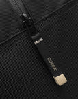Cuera Oncourt Bagpack small in Black, zip and pocket detail