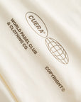 Cuera Oncourt Cuera Airy Tank Top in Off White, logo print detail