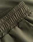 Cuera Oncourt Shorts & Light Weight T-Shirt Army w. Black Bundle, waistband detail