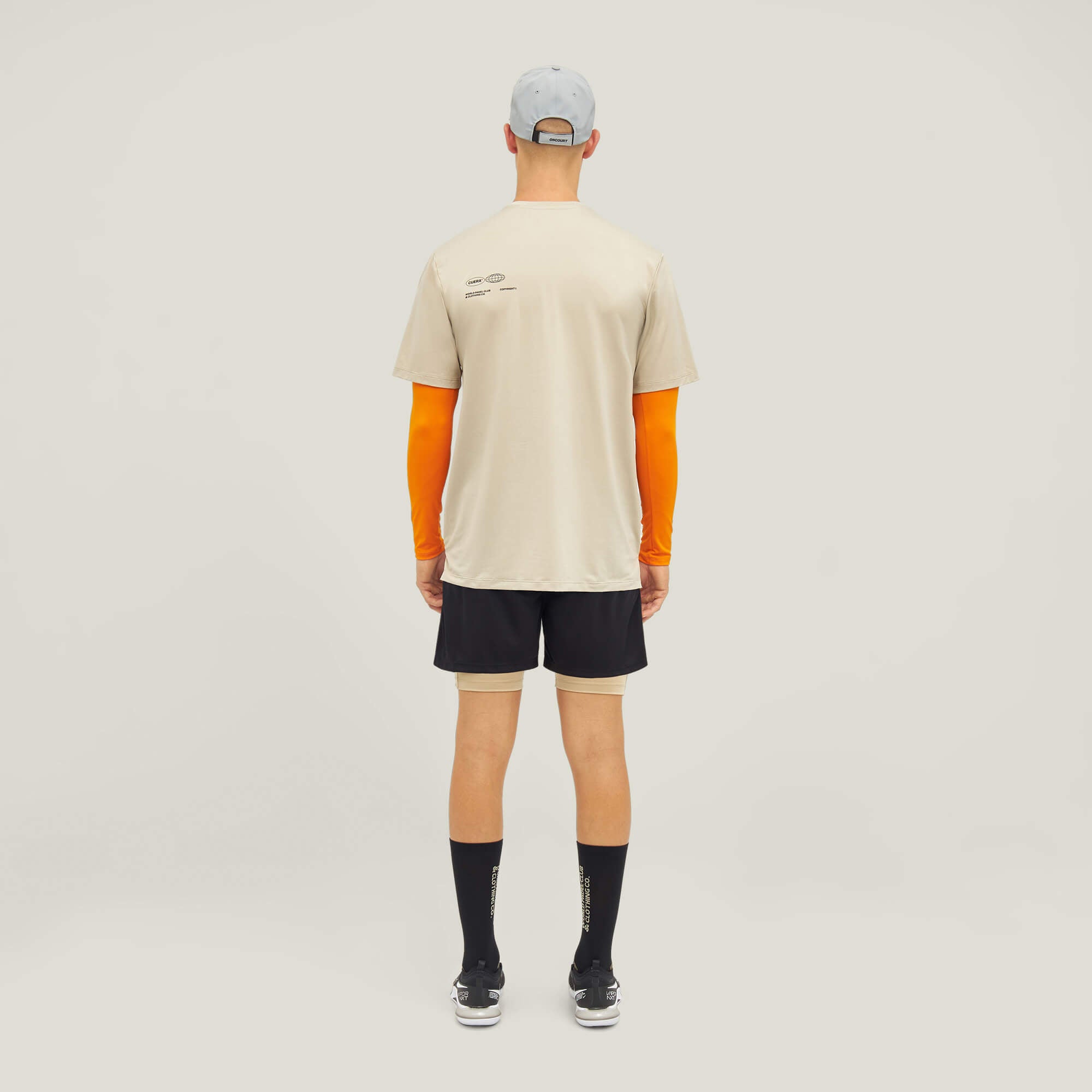Oncourt Globe T-shirt - Grijs