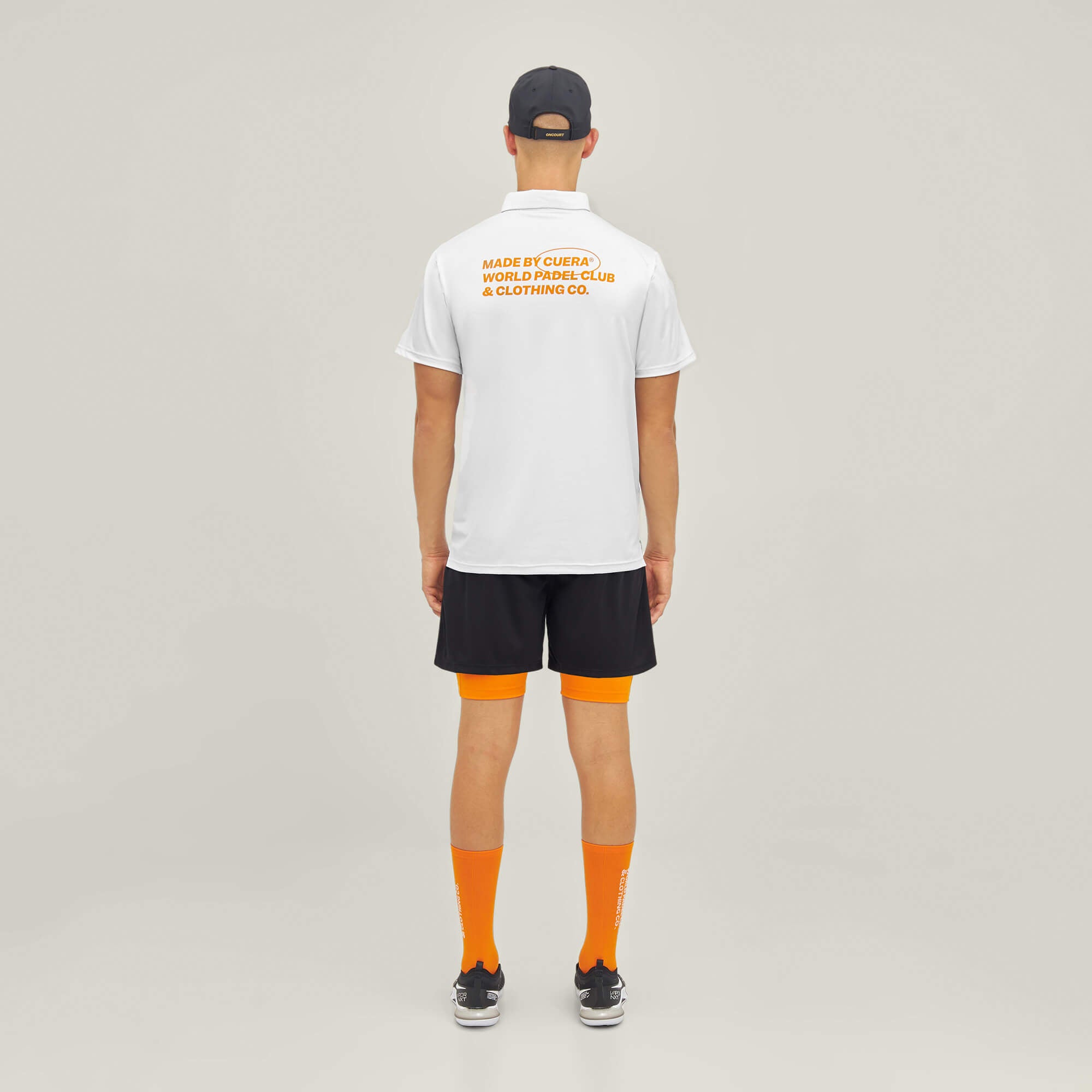 Oncourt Made Polo ss - White