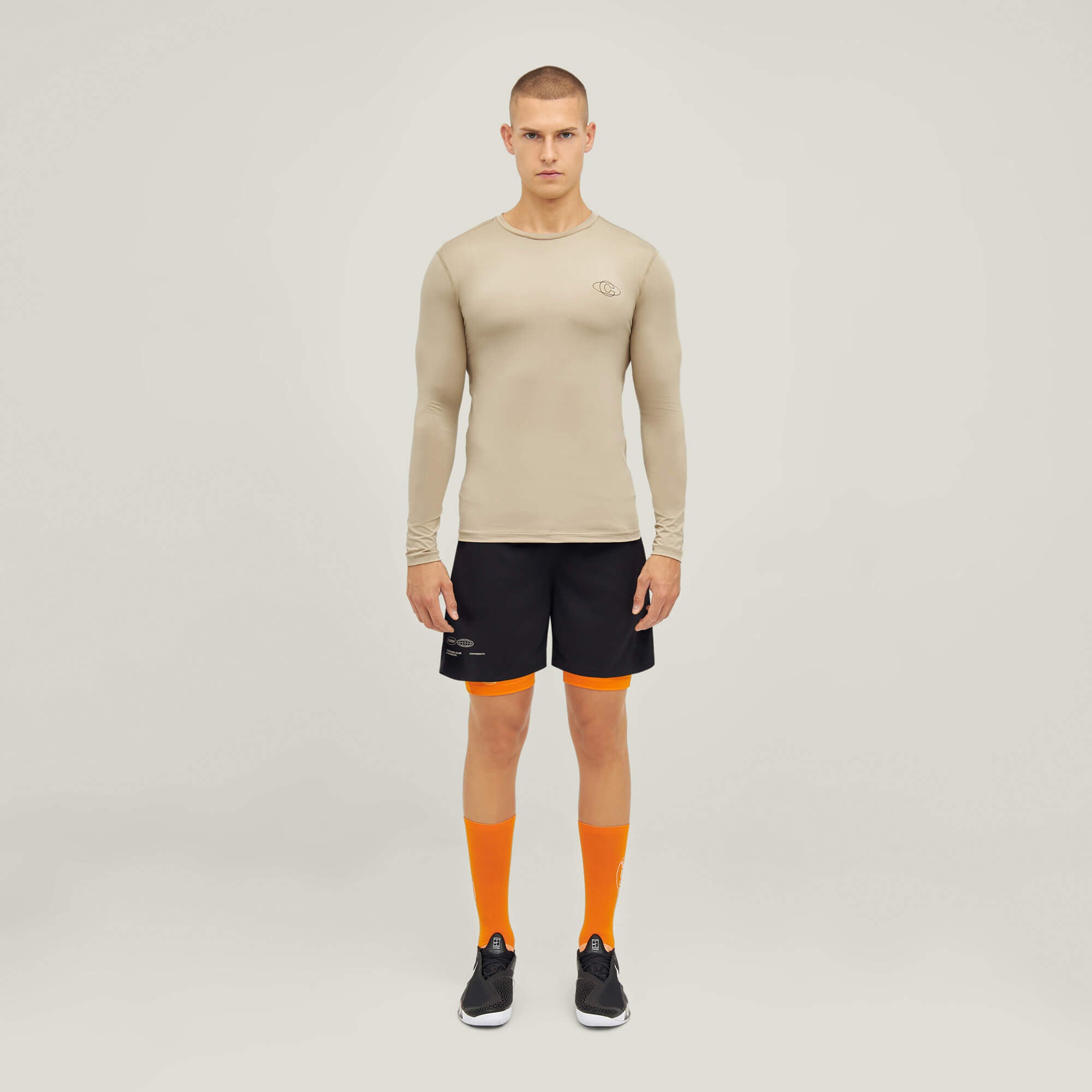 Oncourt LS Layer T-Shirt - Grey