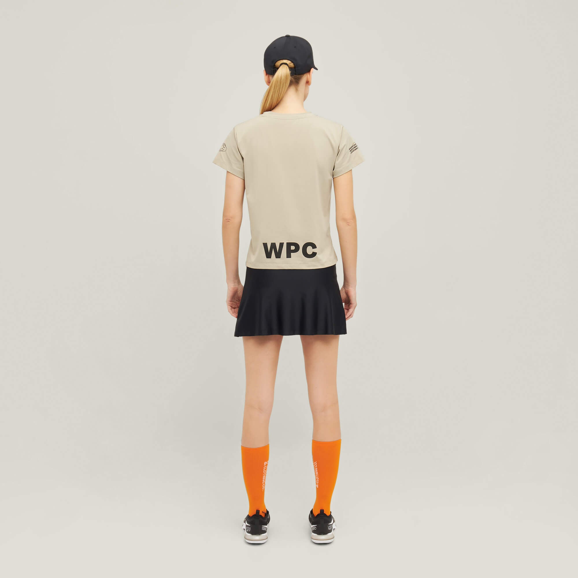 Oncourt Crop WPC  T-Shirt - Grey