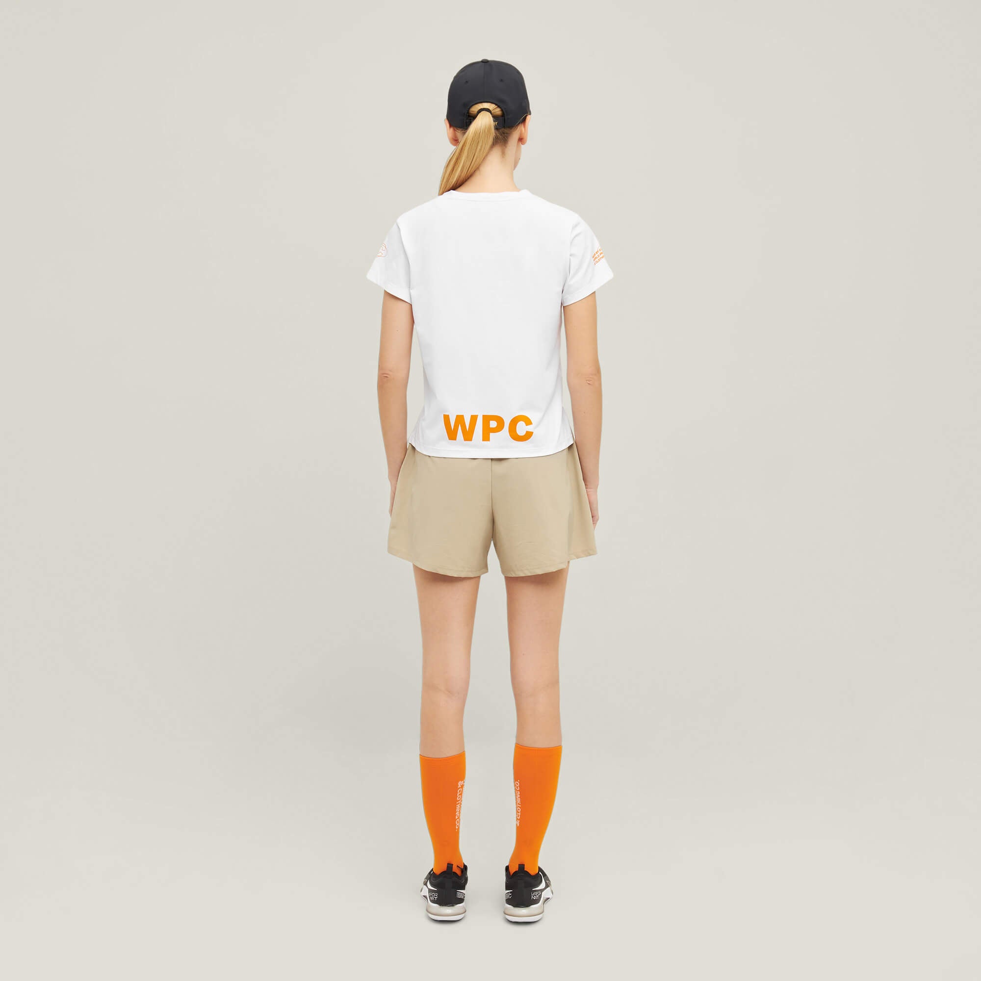 Oncourt Gewassen WPC T-shirt - Wit