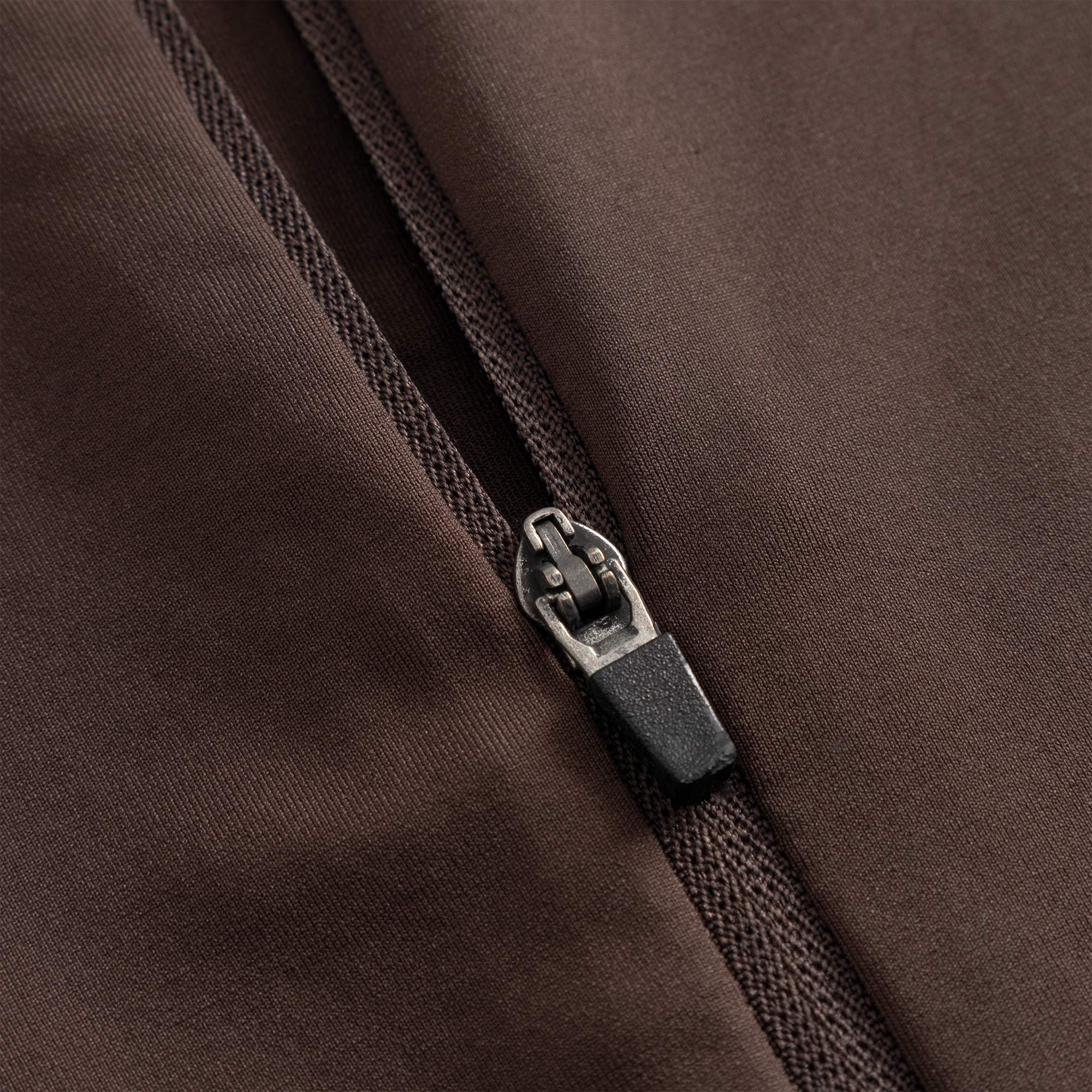 Active Cuera Zip Cardigan - Dark Brown