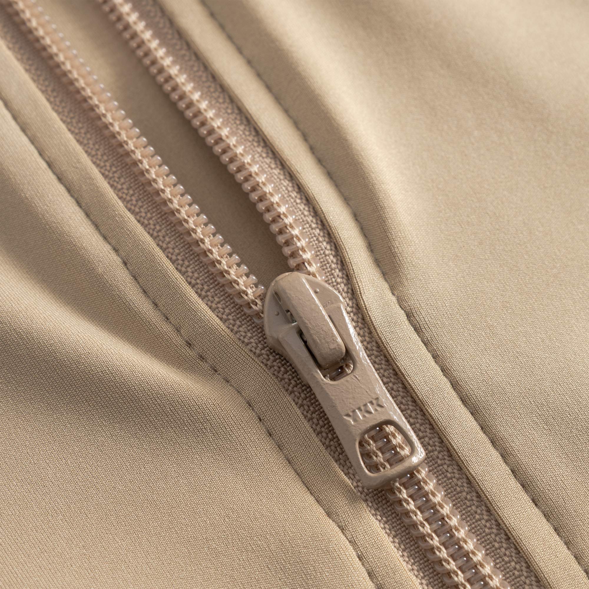 Active Soft Zip Cardigan - Sand