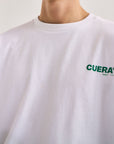 Offcourt Logo Long Sleeve - White w. Green