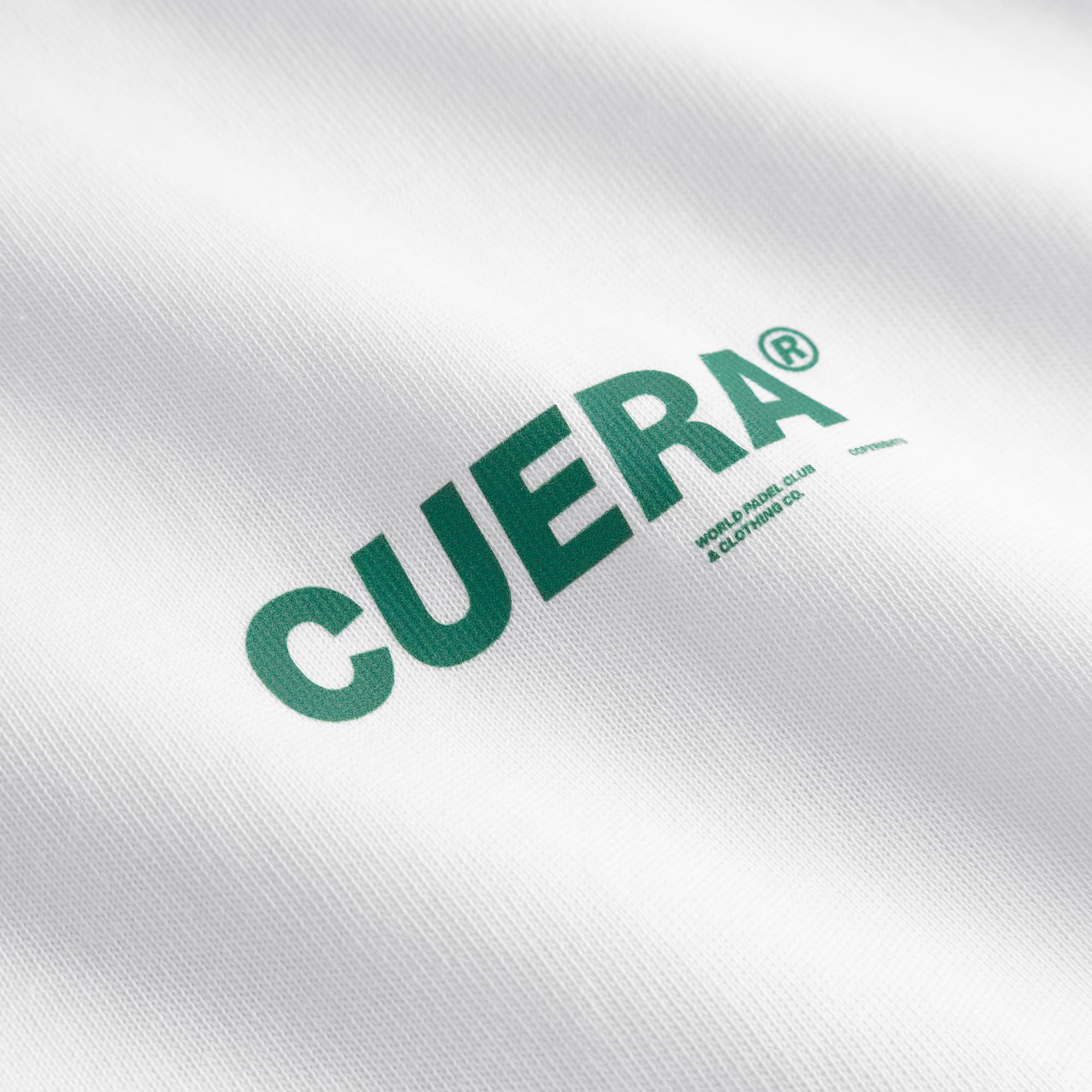 Offcourt Logo Long Sleeve - White w. Green
