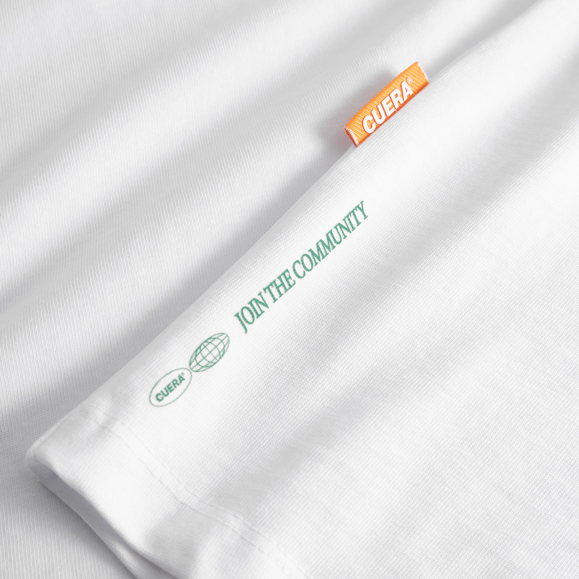 Offcourt Logo Long Sleeve - White w. Green