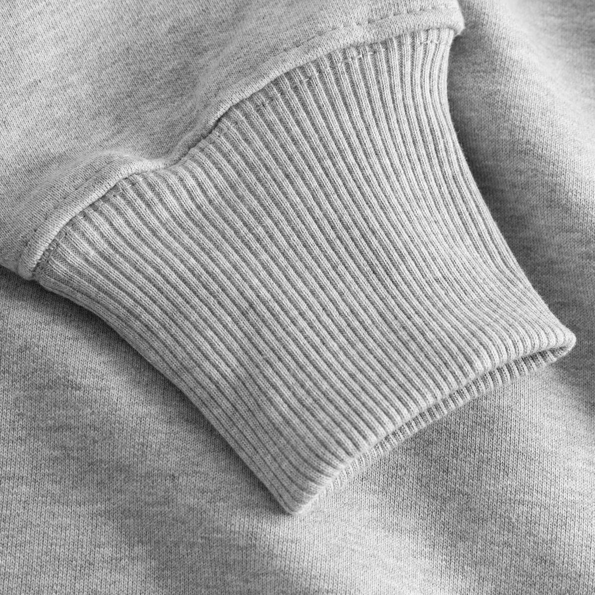 Relaxed Heavy Offcourt Hoodie - Grey